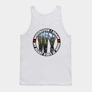 Heart Stays Home - Wyoming Tank Top